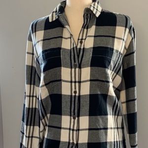 Madewell Plaid Button-Up